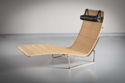 THE MODEL PK24 �HAMMOCK CHAIR�, by POUL KJÆRHOLM,  at deVeres Auctions