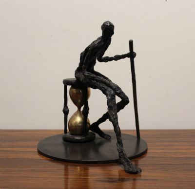 TIME KEEPER by Petr Holecek sold for €900 at deVeres Auctions