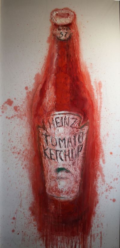 KETCHUP BOTTLE by Neil Shawcross  at deVeres Auctions