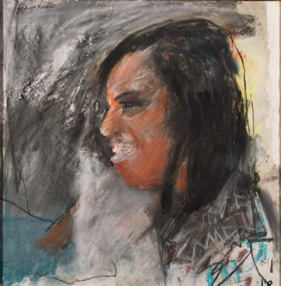 MARKET'S PEOPLE by Basil Blackshaw  at deVeres Auctions