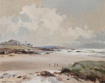 ST. JOHN'S POINT - CO. DOWN by Maurice Canning Wilks sold for €2,000 at deVeres Auctions