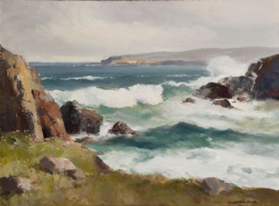 ON THE WEST COAST OF DONEGAL by Maurice Canning Wilks sold for €2,000 at deVeres Auctions