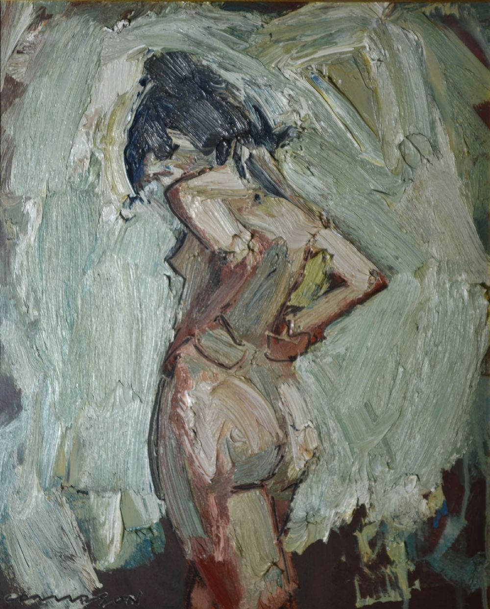 Lot 38 - STANDING NUDE by Colin Davidson