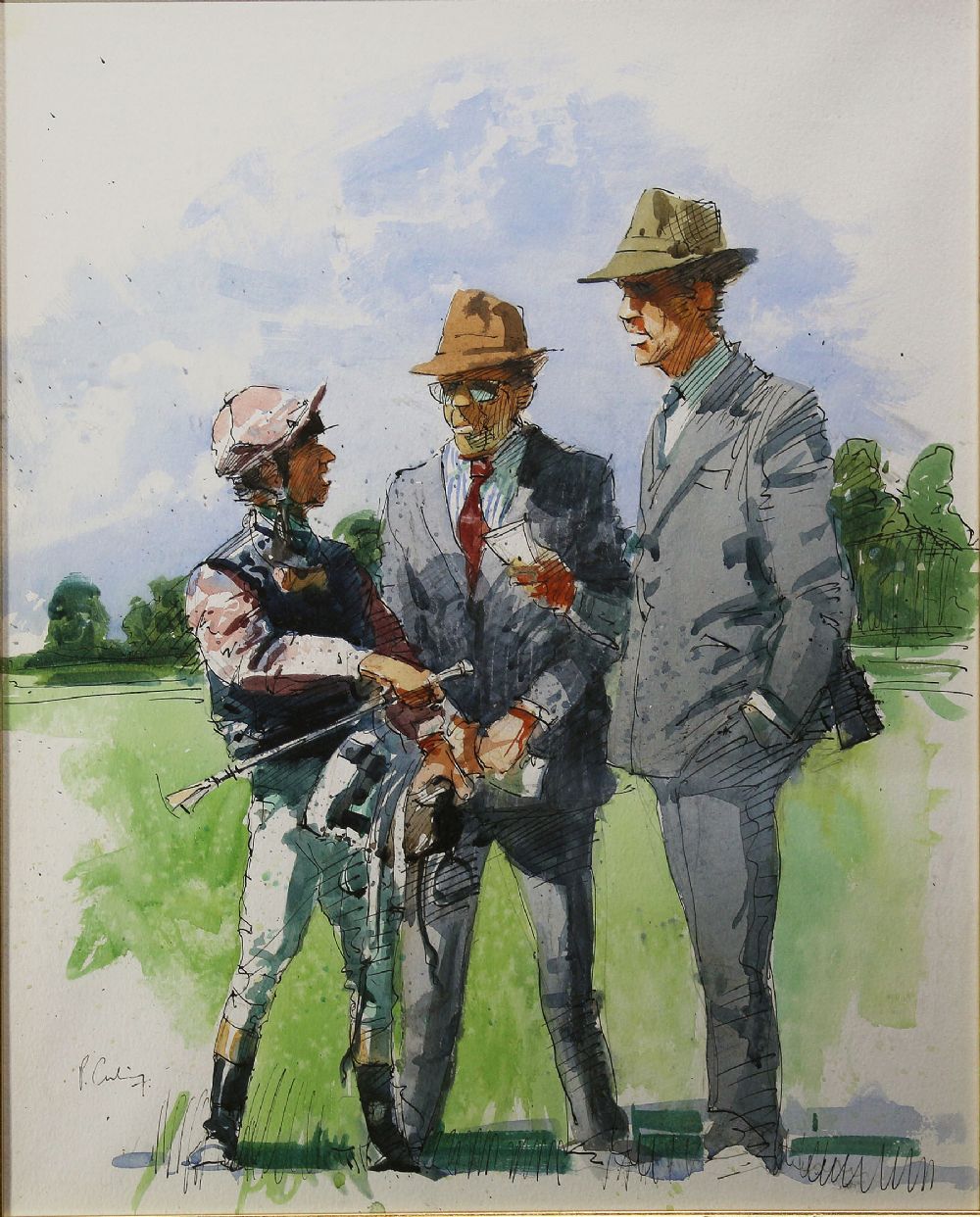 Lot 39 - THE INNER CIRCLE by Peter Curling