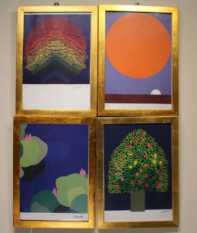 CHRISTMAS CARDS by Patrick Scott  at deVeres Auctions