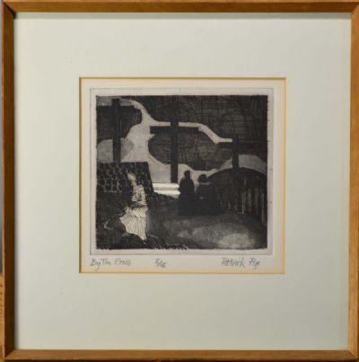 BY THE CROSS by Patrick Pye  at deVeres Auctions