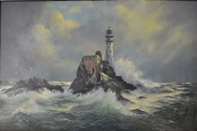 COASTAL LANDSCAPE by N. Henderson  at deVeres Auctions