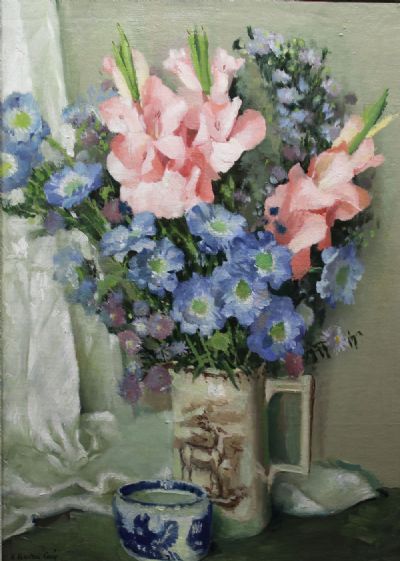 FLOWER STUDY by Henry Robertson Craig  at deVeres Auctions