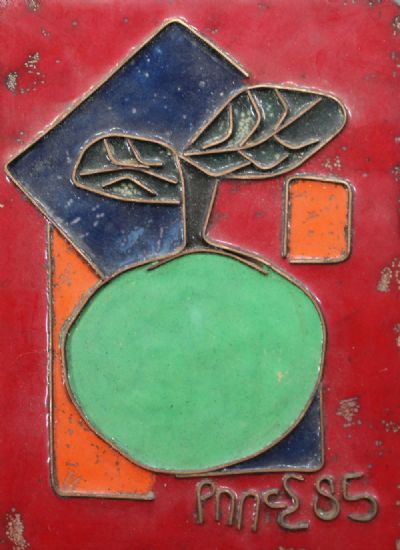 HANGING APPLE by Patrick McElroy sold for €140 at deVeres Auctions