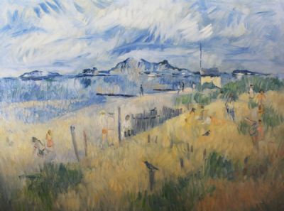 VIEW FROM SANDYMOUNT by Desmond Carrick  at deVeres Auctions
