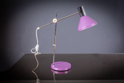 A METAL DESK LAMP by JAN HOOGERVORST sold for €140 at deVeres Auctions