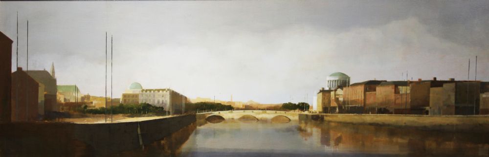 DUBLIN by Martin Mooney sold for €4,600 at deVeres Auctions