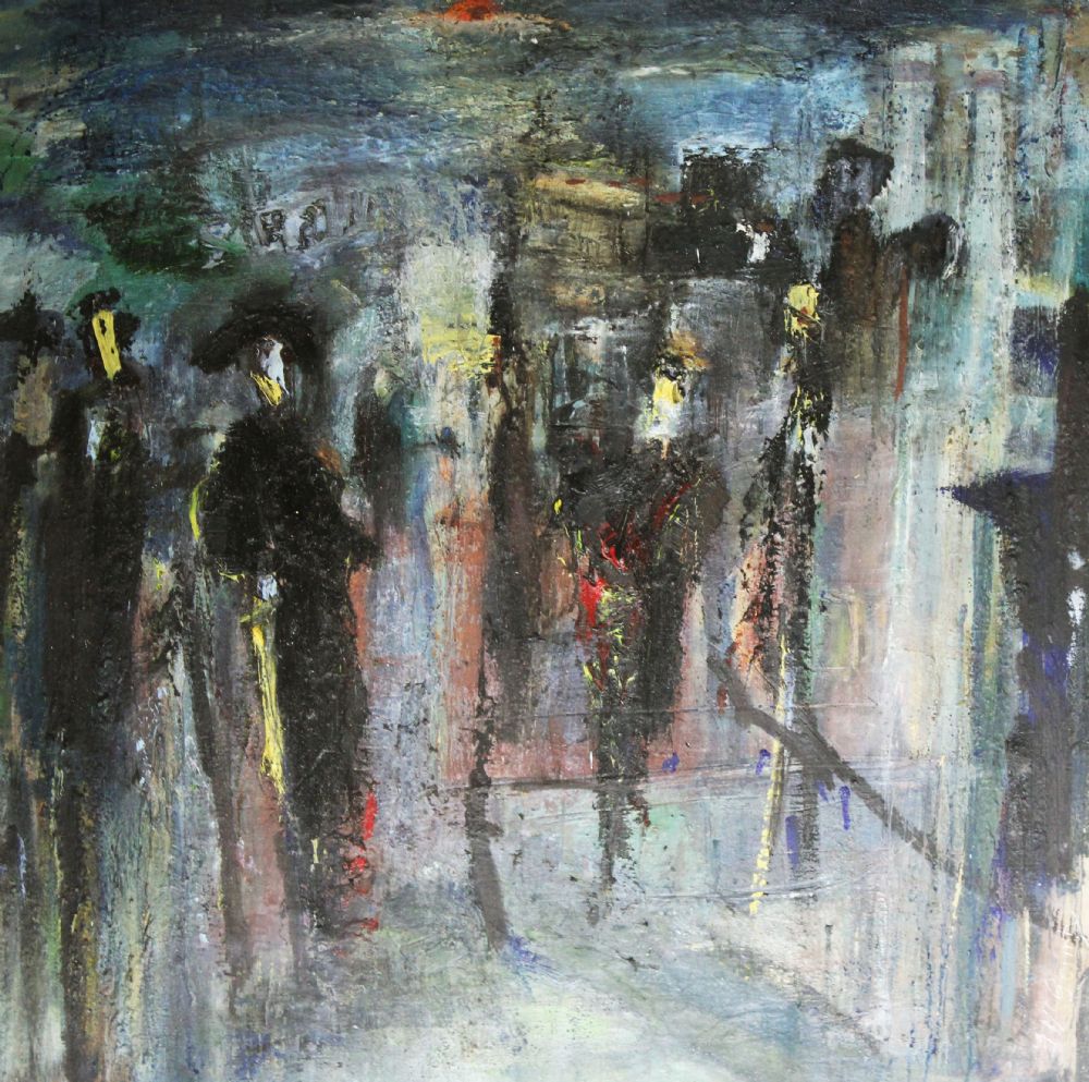 FIGURES, UNTITLED by Gerard MacGourty sold for €1,000 at deVeres Auctions