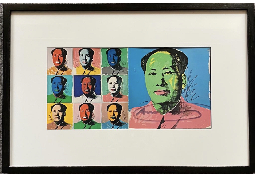 MAO TSE-TUNG (ANNOUNCEMENT) by Andy Warhol sold for €5,500 at deVeres Auctions