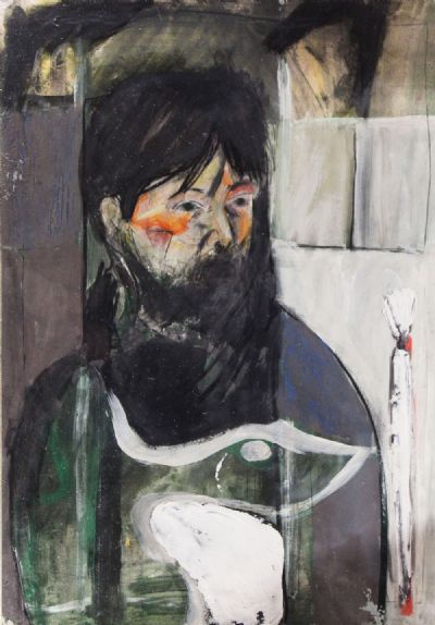 TERRY, DUBLIN PAINTER 1983 by Brian Maguire  at deVeres Auctions