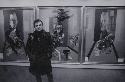 FRANCIS BACON, PARIS 1977 by John Minihan  at deVeres Auctions