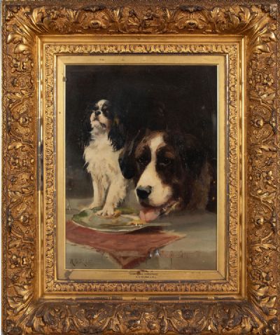 DIGNITY AND IMPUDENCE by H G Shaw sold for €1,000 at deVeres Auctions