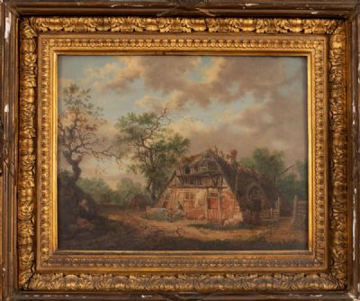 FARMHOUSE by P Barbiers Di Jonge sold for €380 at deVeres Auctions
