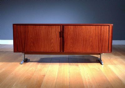 A ROSEWOOD DANISH SIDEBOARD, 1970s at deVeres Auctions