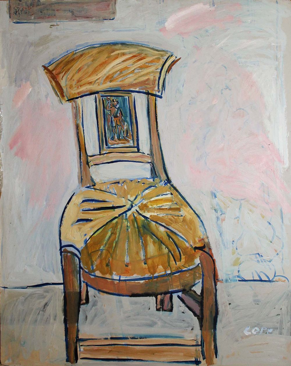 CHAIR by Elizabeth Cope  at deVeres Auctions