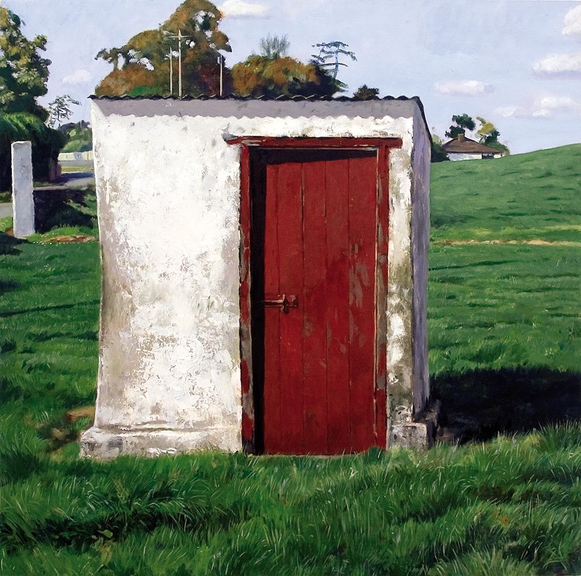 OUTHOUSE (WHITE'S FARM, SHEESTOWN, BENNETSBRIDGE) by Blaise Smith sold for €6,000 at deVeres Auctions