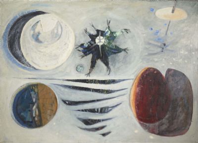THE SPACE CIRCUS by Gerard Dillon  at deVeres Auctions