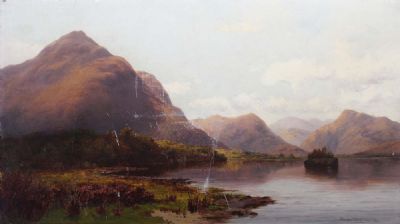 GLENDALOUGH LAKE by Alexander Williams sold for €1,700 at deVeres Auctions