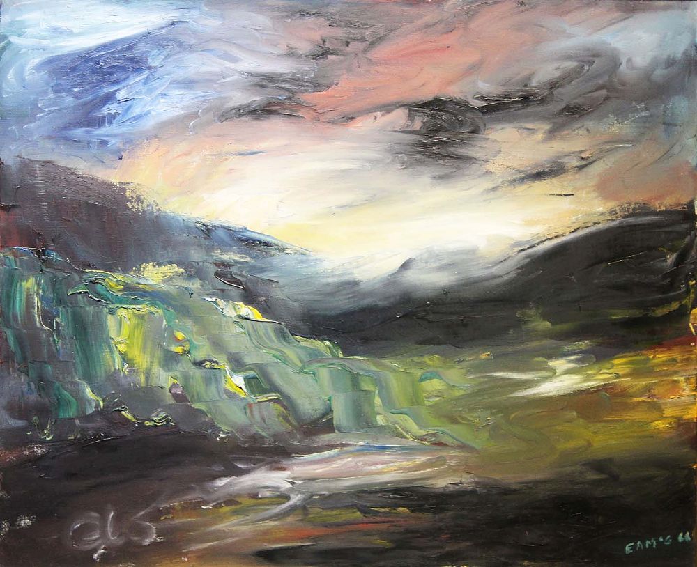 Lot 79 - SUNSET by Edward Augustine McGuire