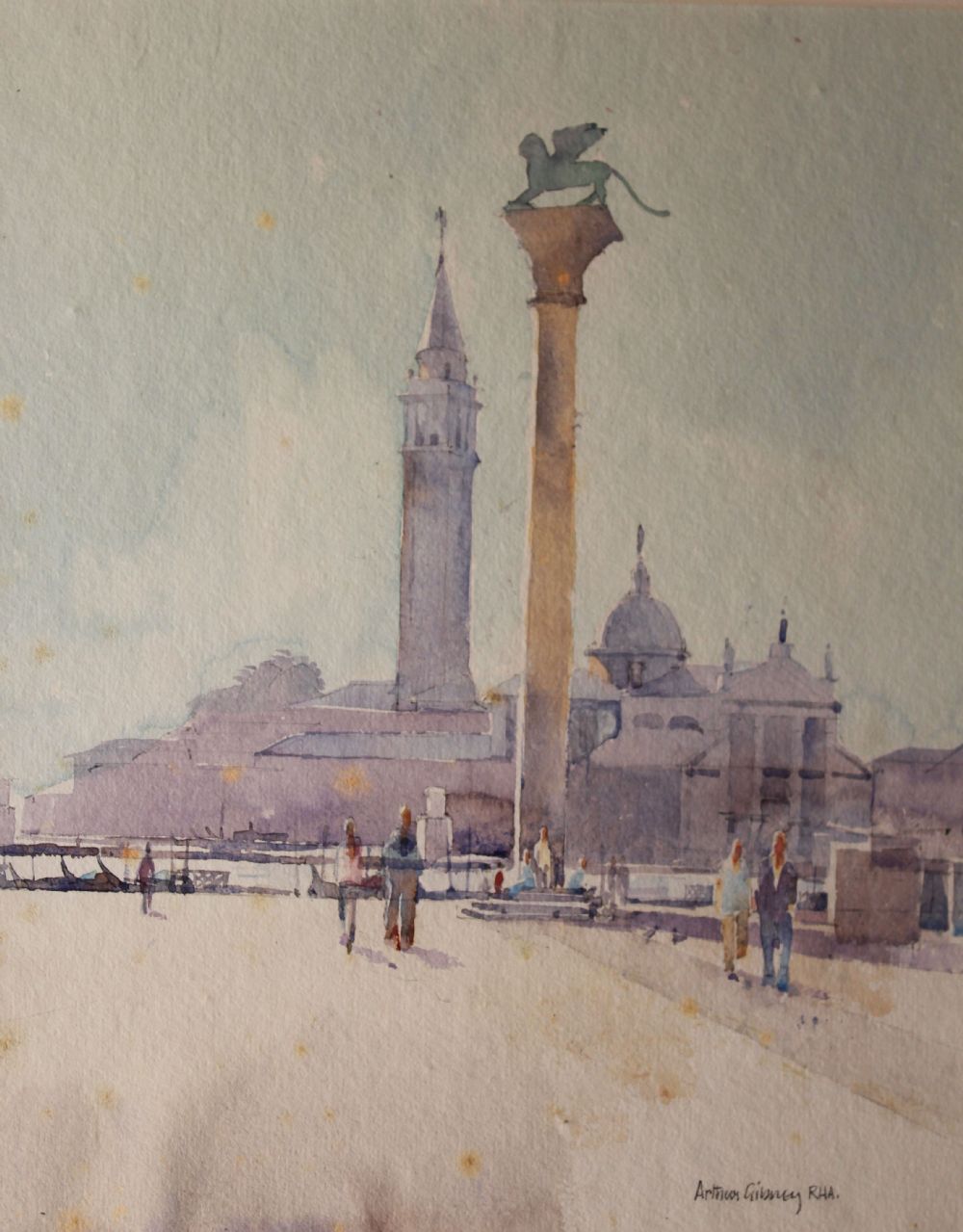 VENETIAN QUAYSIDE by Arthur Gibney  at deVeres Auctions