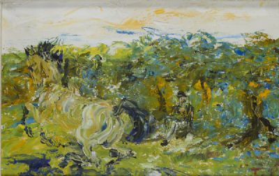 THE LITTLE HORSE AT PLAY (1948) by Jack Butler Yeats  at deVeres Auctions