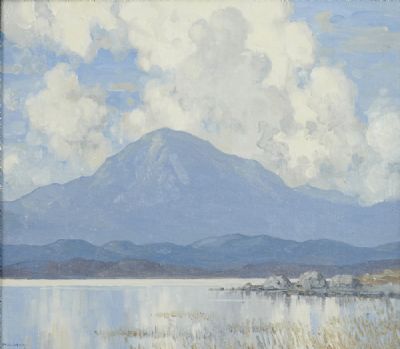 SUNNY DAY CONNEMARA by Paul Henry sold for €105,000 at deVeres Auctions