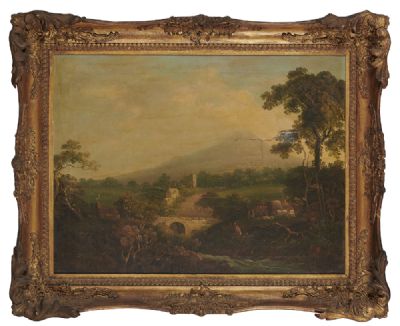 OLD COURT CASTLE, CO WICKLOW, LITTLE SUGAR IN THE DISTANCE by John Henry Campbell  at deVeres Auctions