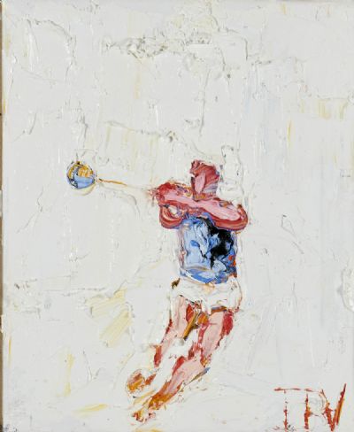 HAMMER THROW by John B. Vallely  at deVeres Auctions