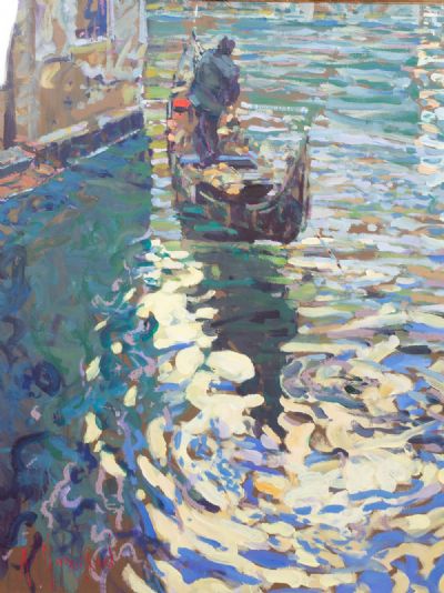 STUDY, SAN MARCO, VENICE by Arthur K. Maderson sold for €4,400 at deVeres Auctions