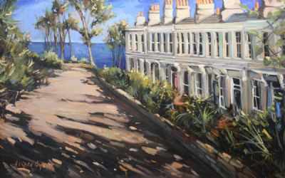 SORRENTO TERRACE by Gerard Byrne sold for €2,800 at deVeres Auctions