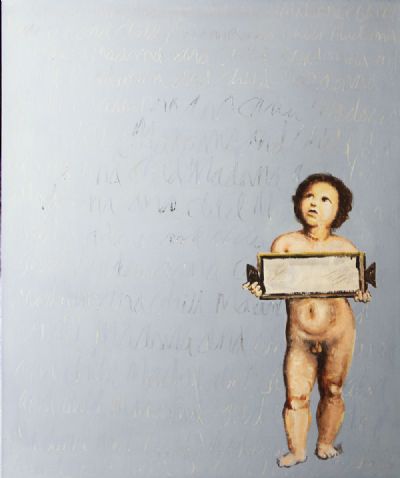 CHILD WITHOUT MADONNA by David Godbold sold for €900 at deVeres Auctions
