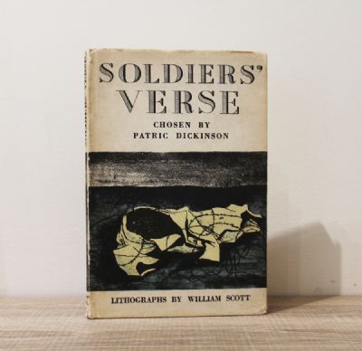 SOLDIERS VERSE - WITH LITHOGRAPHS by William Scott sold for €100 at deVeres Auctions