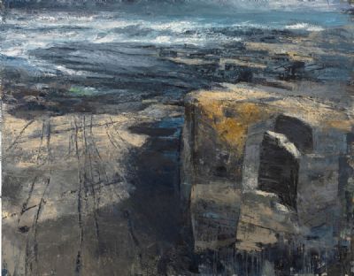 COASTLINE NARRATIVE III by Donald Teskey  at deVeres Auctions