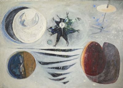 THE SPACE CIRCUS by Gerard Dillon sold for €5,000 at deVeres Auctions
