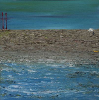 POOLBEG by Willie Evesson sold for €400 at deVeres Auctions