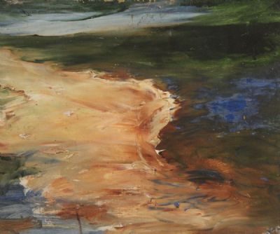 THE PINK SHORE by Edward McGuire  at deVeres Auctions