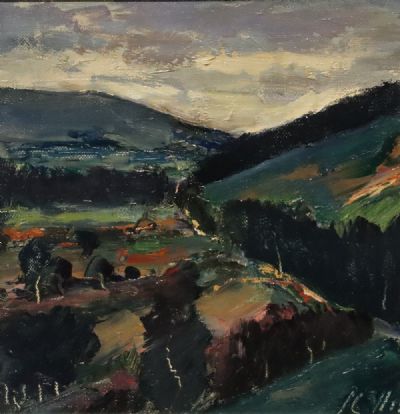 LANDSCAPE FROM TROOPERSTOWN by Peter Collis  at deVeres Auctions