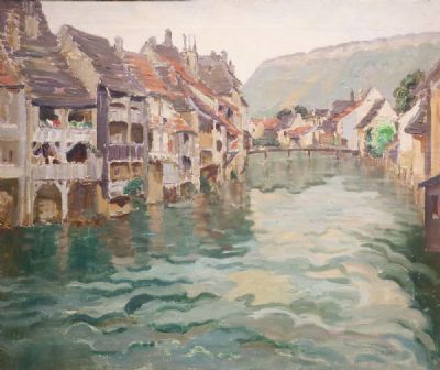 THE JURA RIVER by Letitia Marion Hamilton sold for €3,000 at deVeres Auctions