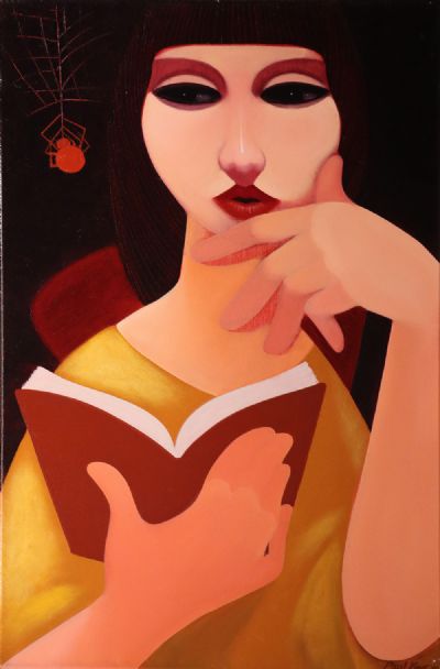 THE GIRL AND THE SPIDER by Paul Kerr  at deVeres Auctions
