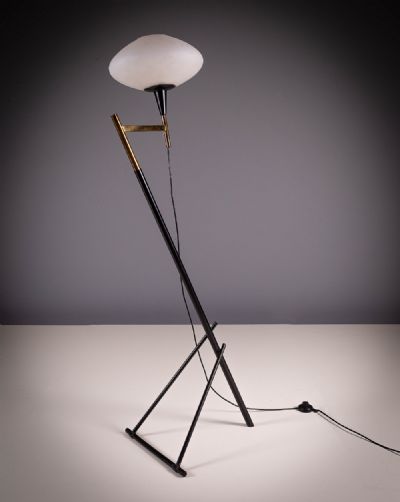 A FLOOR LAMP at deVeres Auctions