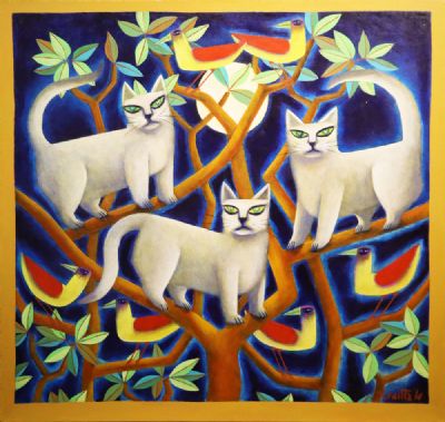 CATS by Graham Knuttel  at deVeres Auctions