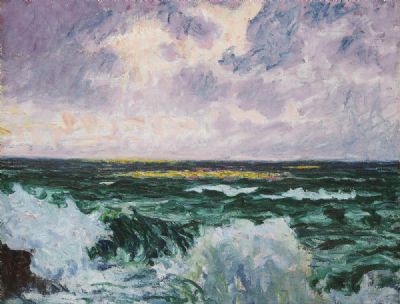THE BREAKING WAVE by Roderic O'Conor sold for €230,000 at deVeres Auctions