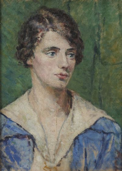 THE PORTRAIT OF BAY by Mainie Jellett sold for €10,500 at deVeres Auctions