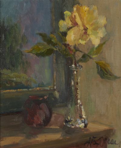 SUMMER FLOWER by Liam Treacy sold for €550 at deVeres Auctions