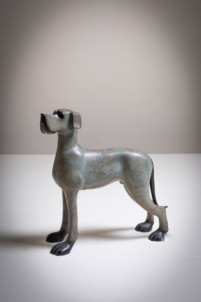STANDING DOG by Anthony Scott sold for €9,000 at deVeres Auctions